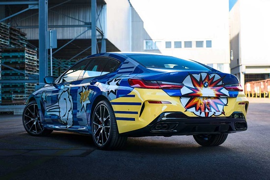 BMW 8 Gran Coupe X Jeff Koons 2022.